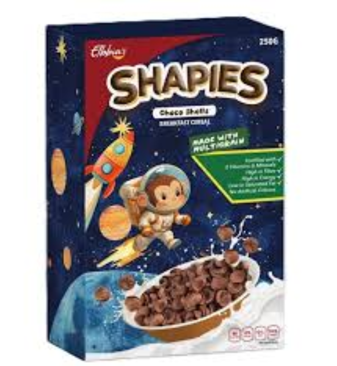 SHAPIES CHOCO SHELLS 250G
